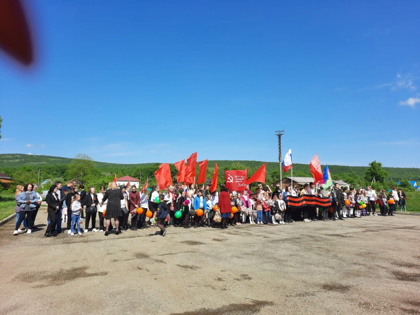 В Новых Полянах отпраздновали День Победы | 09.05.2022 | Апшеронск -  БезФормата