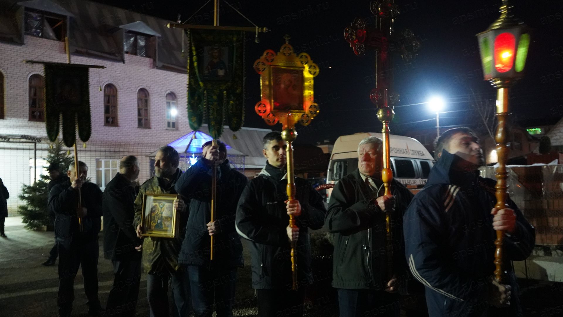 Великое освящение воды совершено в Апшеронском районе | 19.01.2023 |  Апшеронск - БезФормата