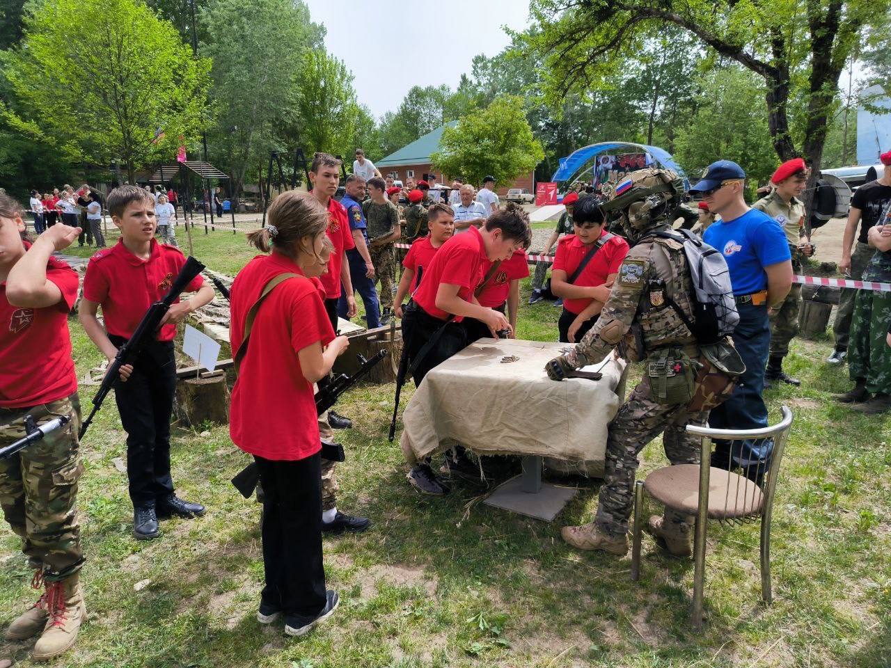 В Апшеронске прошёл муниципальный этап Всероссийской военно-спортивной игры  «Зарница» | 02.05.2024 | Апшеронск - БезФормата